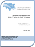 Trends in Cold Extremes and Winter Weather for the SPTC Region