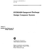 HYDRAIN  Integrated Drainage Design Computer System Volume V WSPRO Step Backwater and Bridge Hydraulics