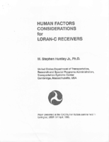 Human Factors for LoranC Receivers