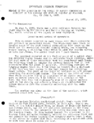 Interstate Commerce Commision Report of the Accident  Investigation Occuring on the NORFOLK AND WESTERN RAILWAY ROANCKE VA