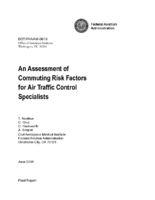 An Assessment of Commuting Risk Factors for Air Traffic Control Specialists