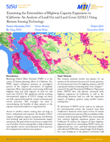 Examining the Externalities of Highway Capacity Expansions in California An Analysis of Land Use and Land Cover LULC Using Remote Sensing Technology Research Brief