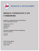 Design Consistency on Corridors