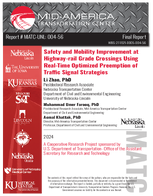 Safety and Mobility Improvement at Highwayrail Grade Crossings Using RealTime Optimized Preemption of Traffic Signal Strategies