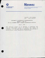 Secretary of Transportation Andrew H Card Jr Speeches June 1992