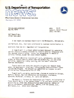 US Department of Transportation News Office of Assistant Secretary for Governmental and Public Affairs UMTA 3079 DOT Transit Mall Report Available