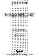 Armor rock habitat survey of Hampton Roads tunnel