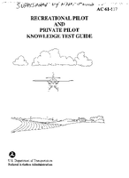 AC 61117 Recreational Pilot and Private Pilot Knowledge Test Guide