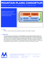 Business and Commute Optimization System Development and Denverbased Case Study Research Brief