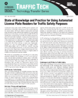 State of Knowledge and Practice for Using Automated License Plate Readers for Traffic Safety Purposes Traffic Tech