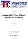 Evaluation of WIM AutoCalibration Practices and Parameters