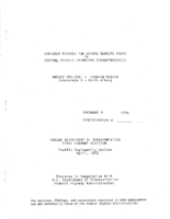 Variable message fog hazard warning signs to control vehicle operating characteristics  interim report Interstate 5 North Albany