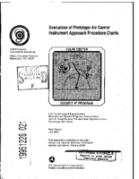 Evaluation of prototype air carrier instrument approach procedure charts