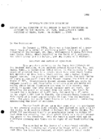 Interstate Commerce Commision Report of the Accident  Investigation Occuring on the CHICAGO ST PAUL MINNEAPOLIS AND OMAHA RAILWAY OMAHA NE