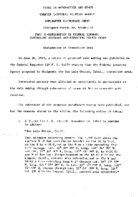 Part 71 Airspace Docket No 63WA13 Designation Of Transition Area