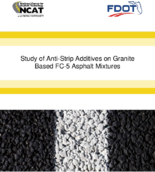 Study of AntiStrip Additives on Granite Based FC5 Asphalt Mixtures