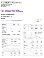 Highway Statistics Series State Statistical Abstracts 2012  Rhode Island