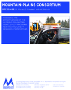 Assessing the Effectiveness of the Wyoming Connected Vehicle Pilot Program New Traffic Safety Research Perspectives