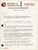 Excerpts of Remarks by US Secretary of Transportation John A Volpe to the American Society of Civil Engineers