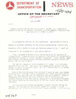 Remarks Prepared for Delivery by Secretary of Transportation William T Coleman Jr to the National Conference on Surface Freight Transportation