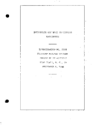 Interstate Commerce Commision Report of the Accident  Investigation Occuring on the SOUTHERN RAILWAY BLAIR SC