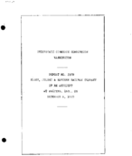 Interstate Commerce Commision Report of the Accident  Investigation Occuring on the ELGIN JOLIET AND EASTERN RAILWAY WHITING IN
