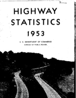 Highway Statistics 1953