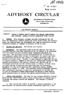 AC 1214451 Pilot in Command Qualifications for Special AreaRoutes and Airports