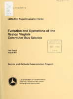 Evolution and Operations of the Reston Virginia Commuter Bus Service
