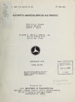 Automotive marketing methods and practice  final report