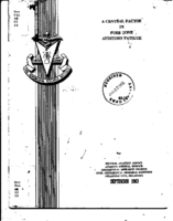 A central factor in pure tone auditory fatigue