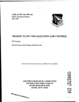 Traffic flow visualization and control TFVC  final report