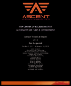 FAA Center of Excellence for Alternative Jet Fuels  Environment Annual Technical Report For the Period October 1 2017  September 30 2018