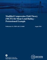 Modified Compression Field Theory MCFT for Shear Load Rating  Pretensioned Example