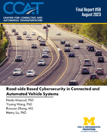 RoadSide Based Cybersecurity in Connected and Automated Vehicle Systems