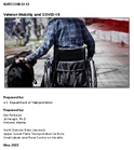 Veteran Mobility and COVID19