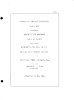 Interstate Commerce Commision Report of the Accident  Investigation Occuring on the CHICAGO RAPID TRANSIT COMPANY CHICAGO IL