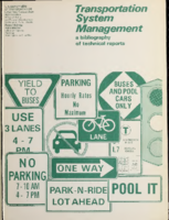 Transportation System Management A Bibliography of Technical Reports 1976