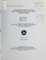 An Assessment of Federal and State Administration of UMTAs Section 16b2 Funding Program