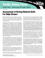 Assessment of DrivingRelated Skills for Older Drivers Traffic Tech