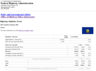 Highway Statistics Series State Statistical Abstracts 2011  Vermont