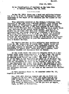 Interstate Commerce Commission Report of the Accident  Investigation Occurring on the LAKE ERIE AND WESTERN RAILWAY INDIANAPOLIS IN