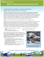 New York City Department of Transportation  Safe Streets for Seniors Program