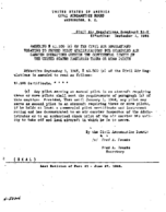 Part 41 412 Amending 41 300 c Of The Civil Air Regulations Relating To Second Pilot Qualifications For Scheduled Air Carrier Operations Outside The Continental Limits Of The United States Requiring Three Or More Pilots