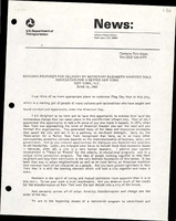 Remarks Prepared for Delivery by Secretary Elizabeth Hanford Dole to the Association for a Better New York