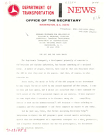 Speeches by William M MacGruder Director Supersonic Transport Development 1970