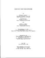 Evaluation of AsphaltRubber Interlayers