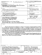 Program Documentation for the Texas Trip Distribution Models