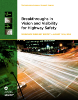 Breakthroughs in Vision and Visibility for Highway Safety Workshop Summary Report August 1314 2014