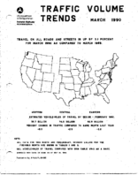 Traffic Volume Trends March 1990